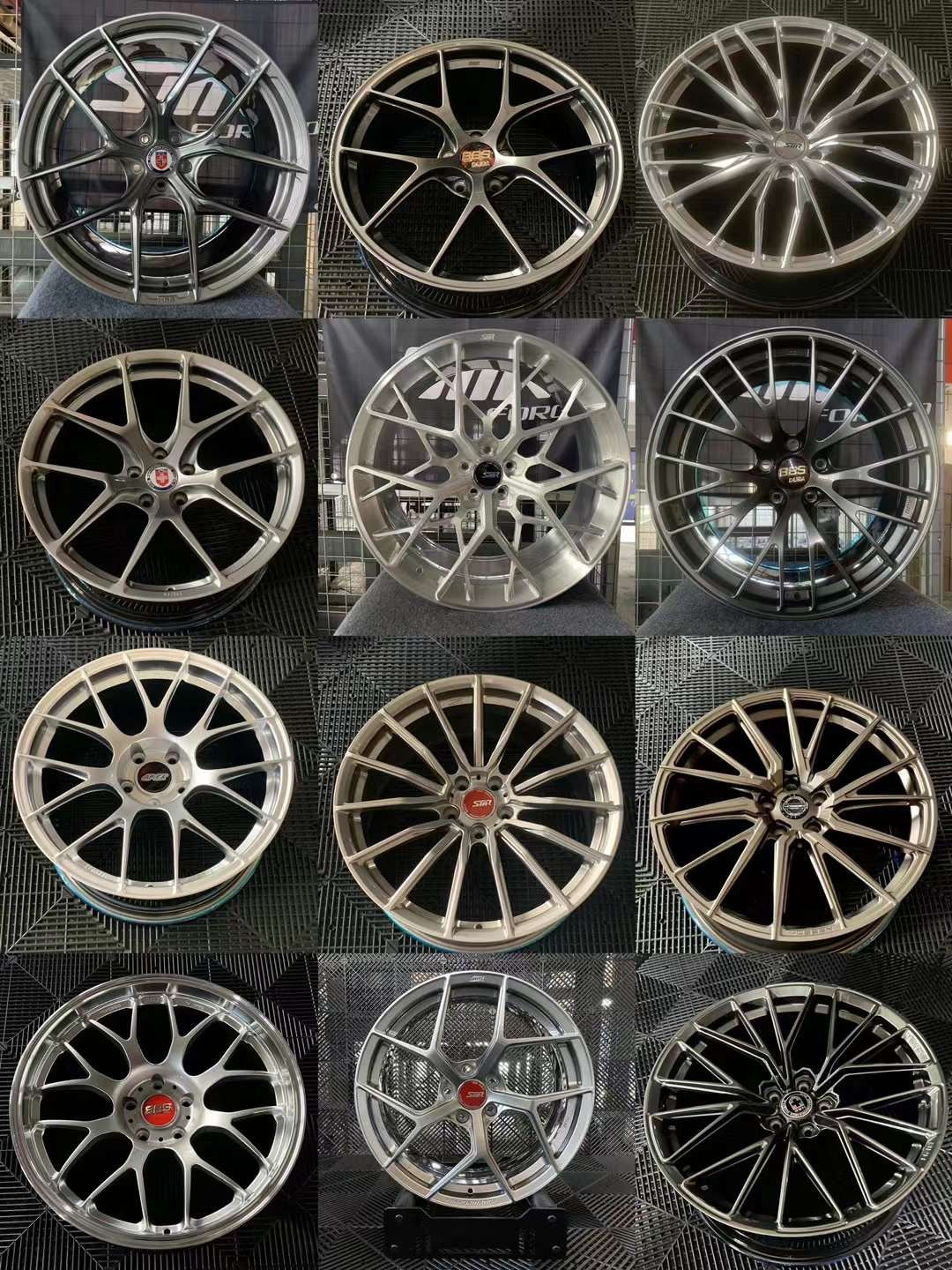 Custom made forged rims
