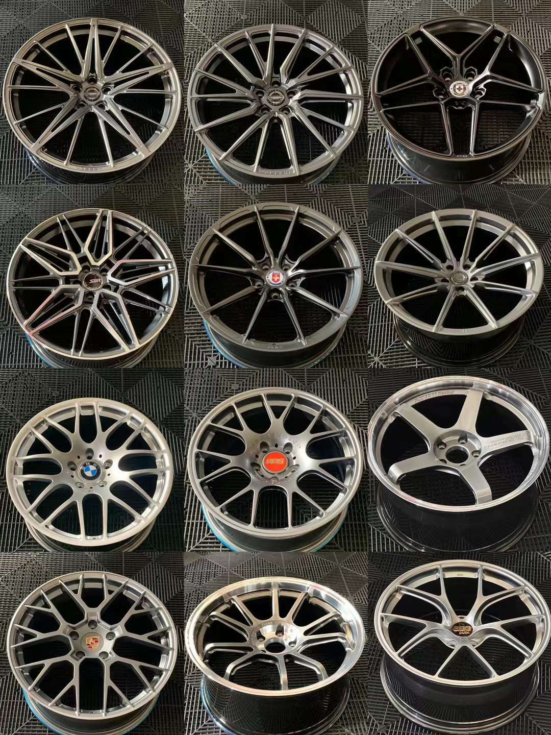 Custom made forged rims