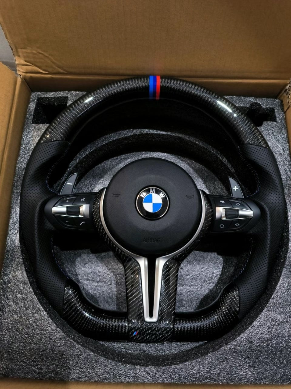 BMW M Performance Carbon Fiber steering wheel